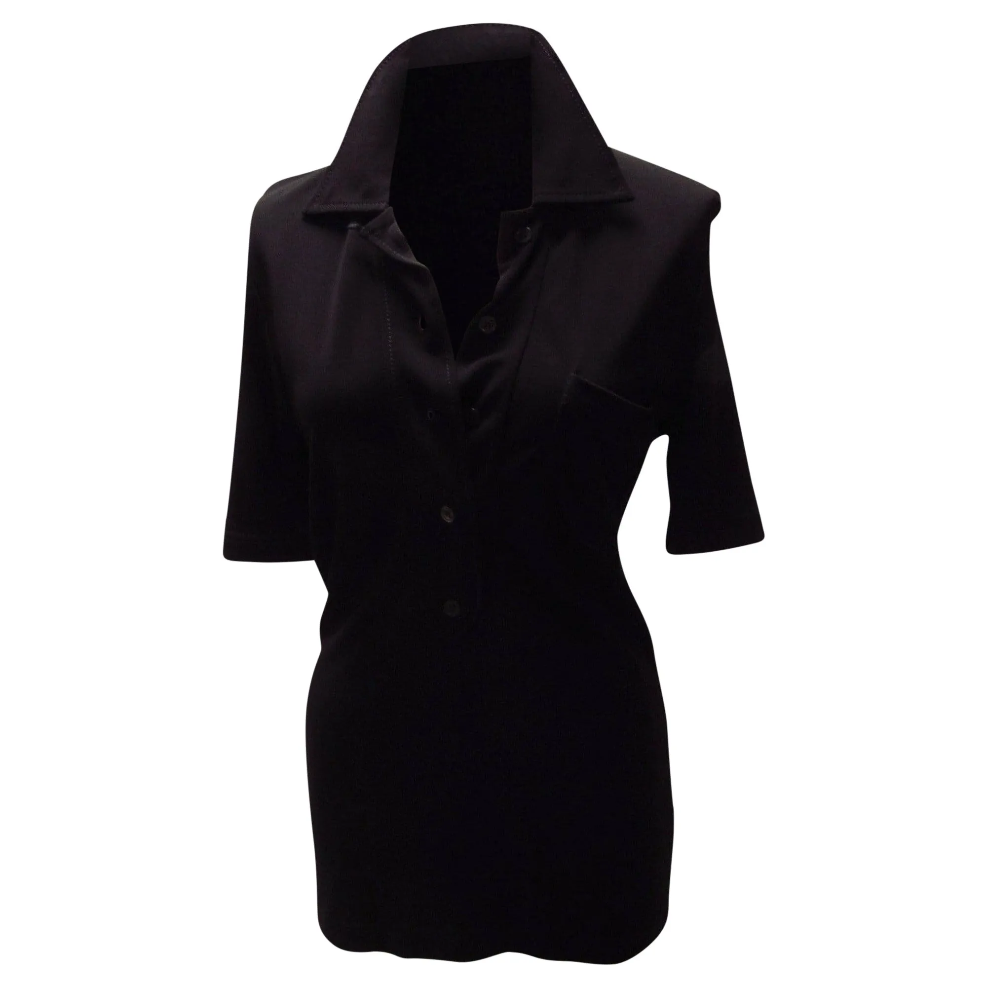 Paco Rabanne Black Short Sleeve Polo sold by Anastasia product image thumbnail 4