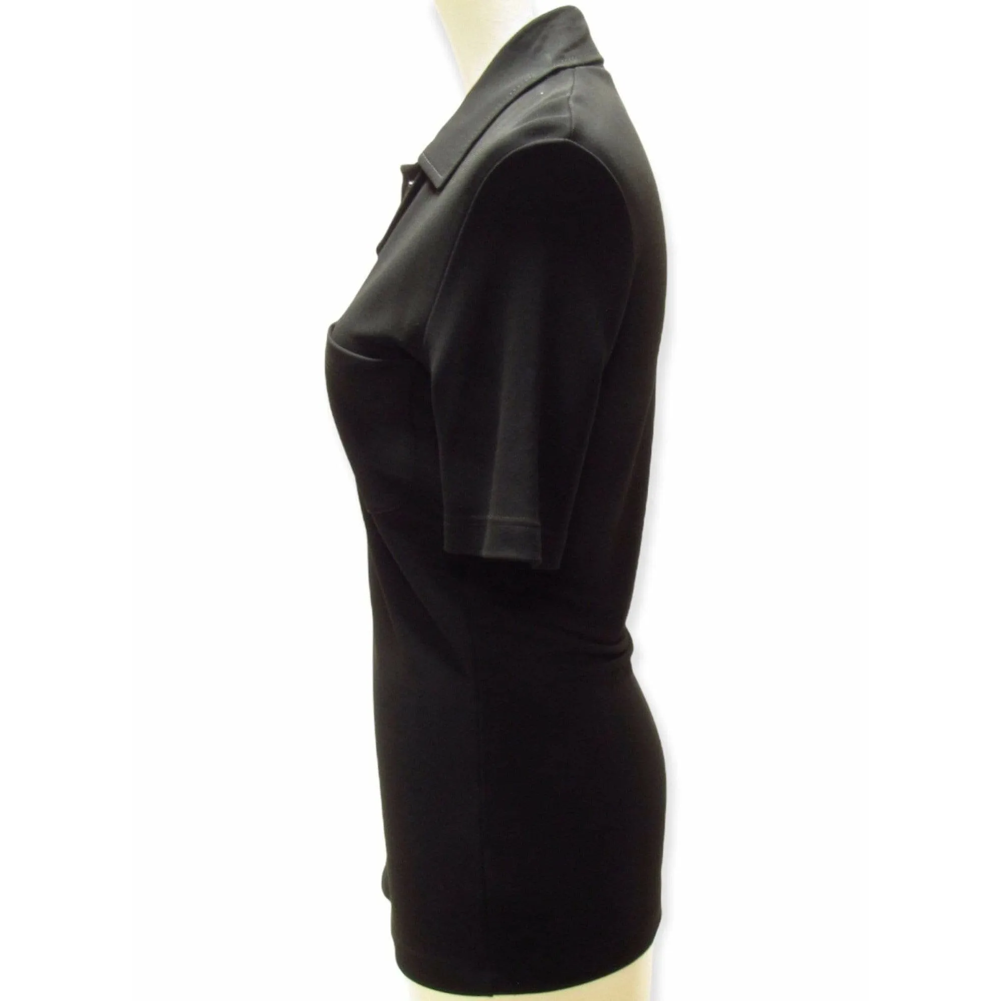 Paco Rabanne Black Short Sleeve Polo sold by Anastasia product image thumbnail 2