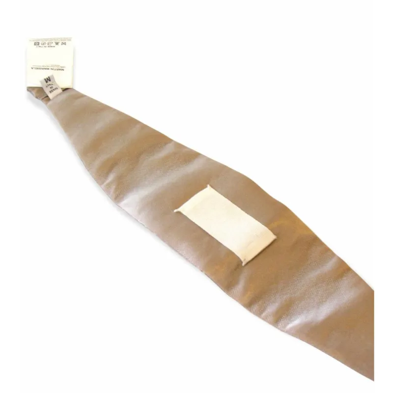 Maison Martin Margiela Vintage Taupe Satin Cummerbund made by Maison Margiela