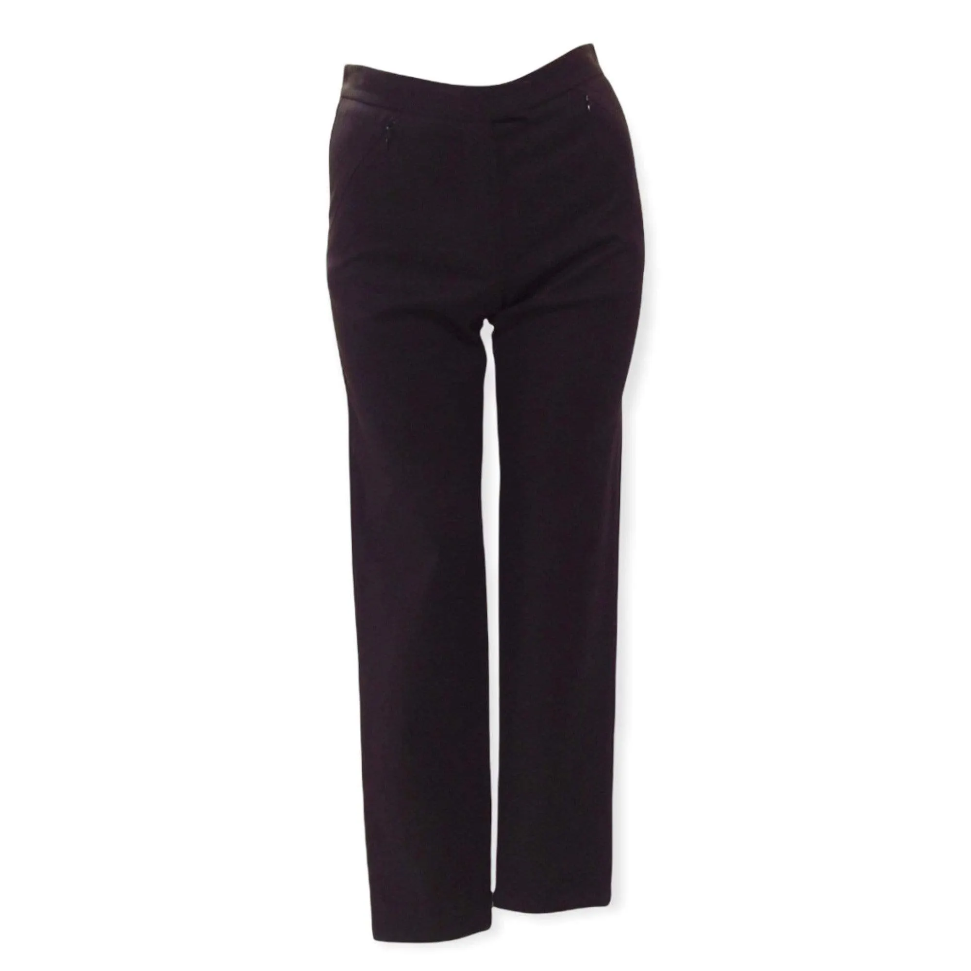 Maison Martin Margiela Straight Pant - Cotton Rayon Black sold by Anastasia