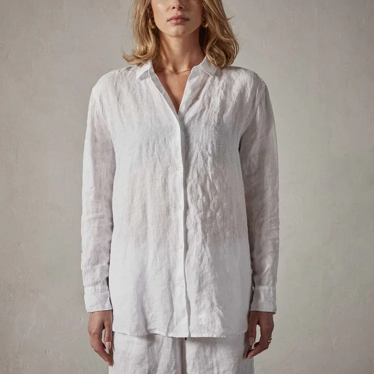 James Perse Lightweight Linen Shirt sold by Anastasia product image thumbnail 4