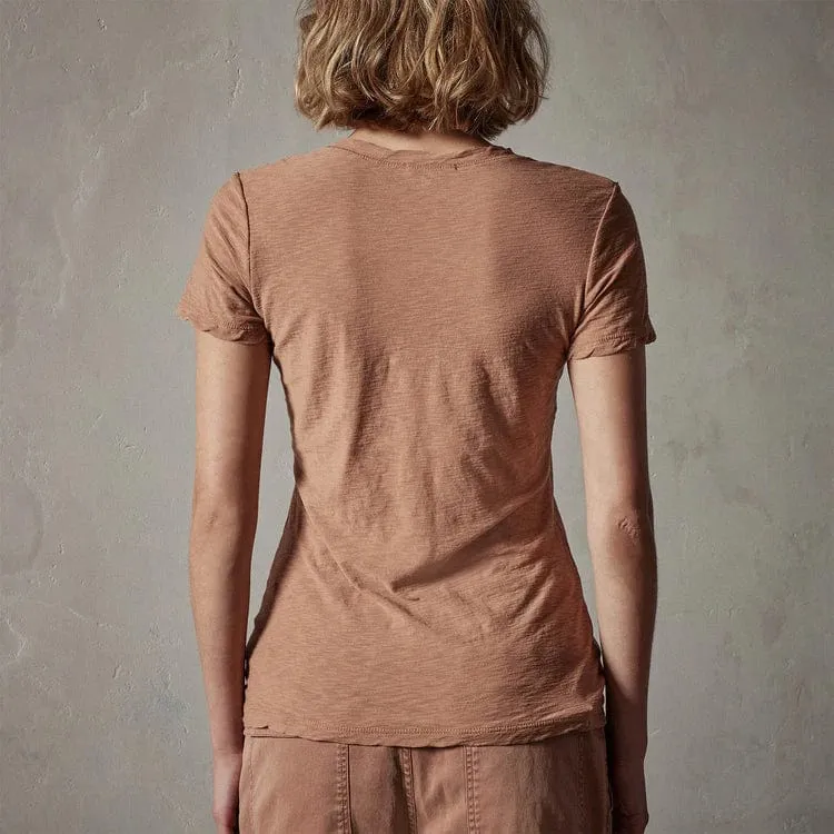 James Perse Sheer Slub V Neck Tee - Fitted Cotton Slub sold by Anastasia product image thumbnail 5