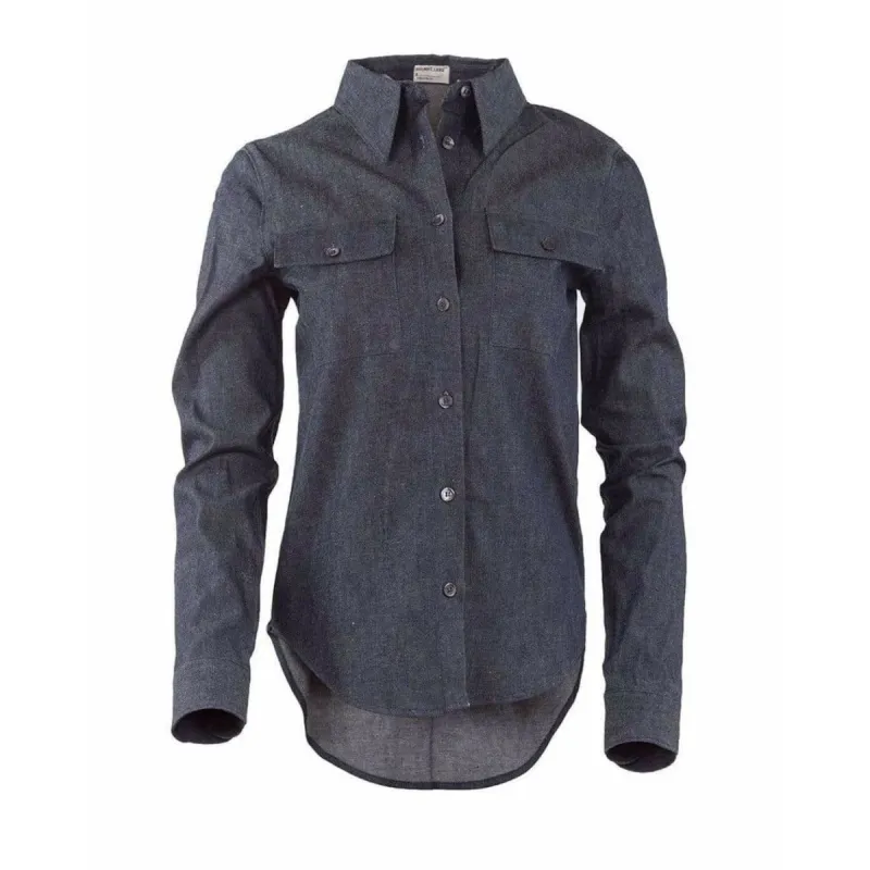 Helmut Lang Raw Denim Shirt sold by Anastasia