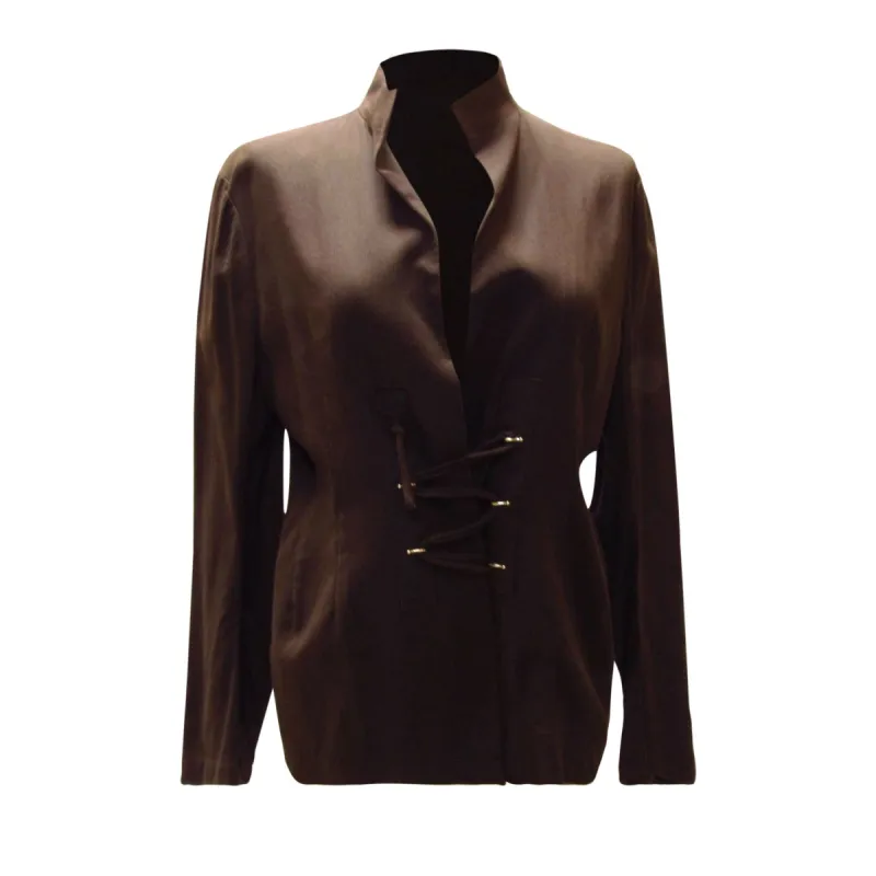 Yohji Yamamoto Y's Lace Up Jacket sold by Anastasia
