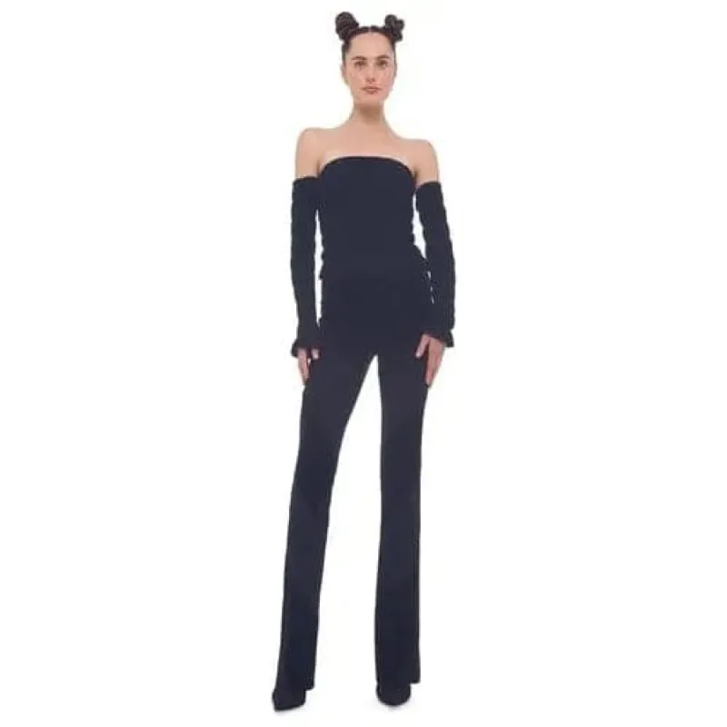 Norma Kamali Spiral Boot Pant - Spliced Design sold by Anastasia