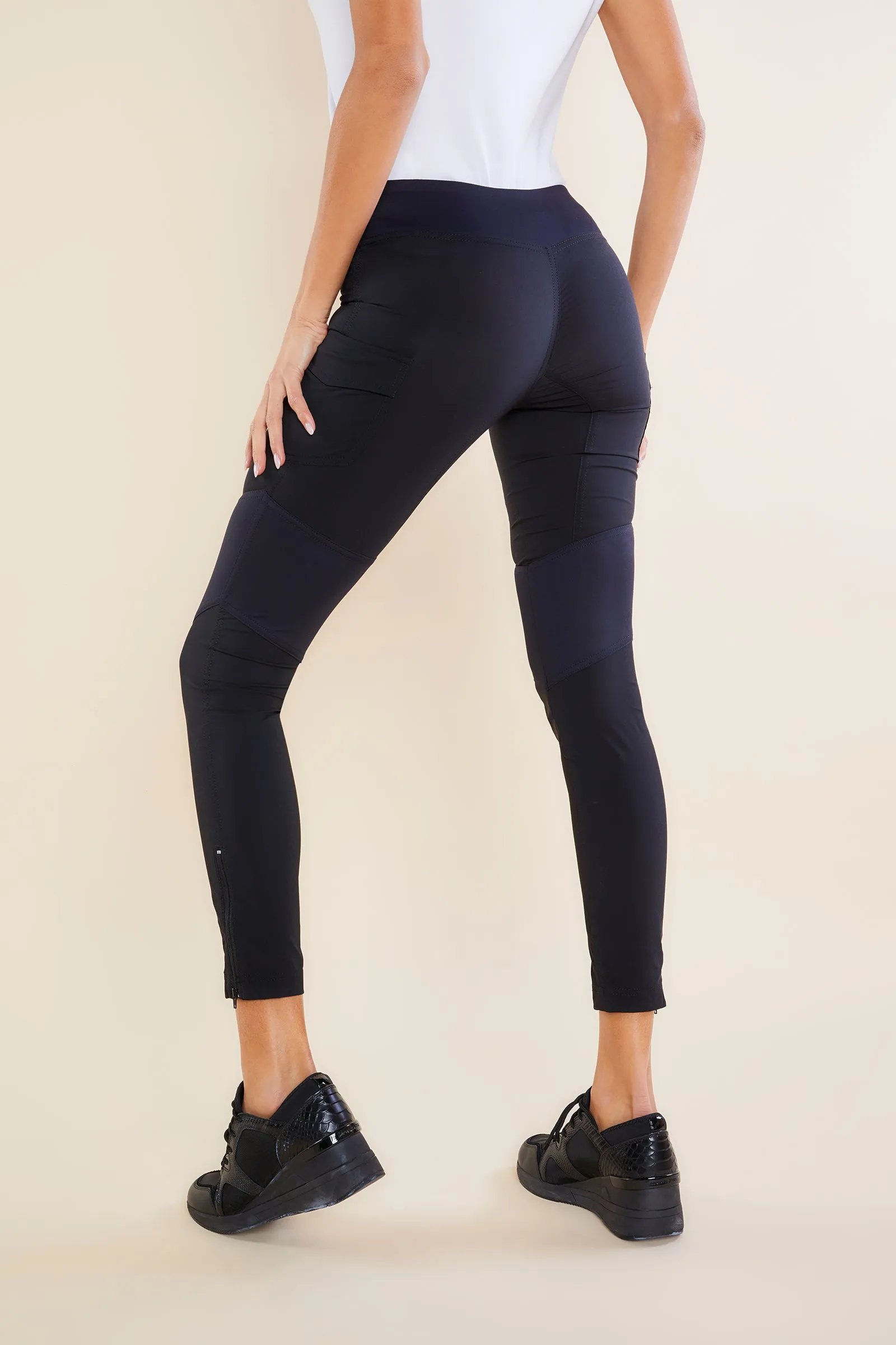 The Andrea Contrast-Panel Legging sold by Anatomie product image thumbnail 5