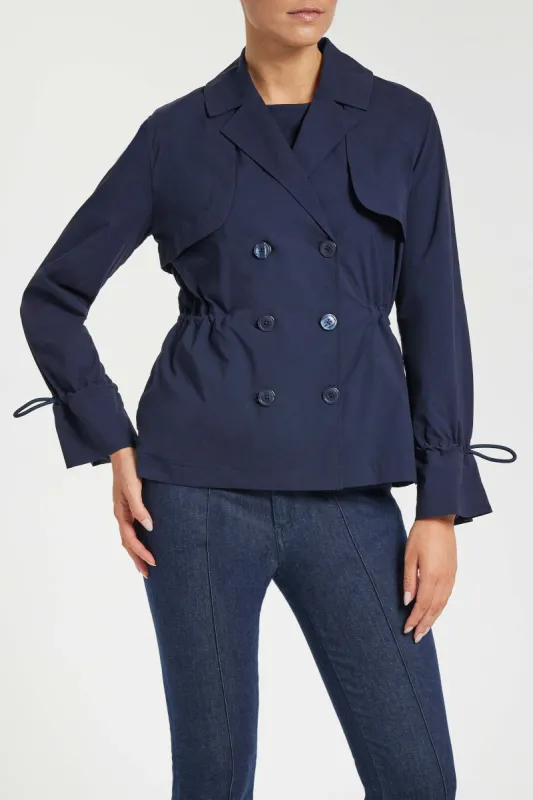Valeria Cropped Trench sold by Anatomie