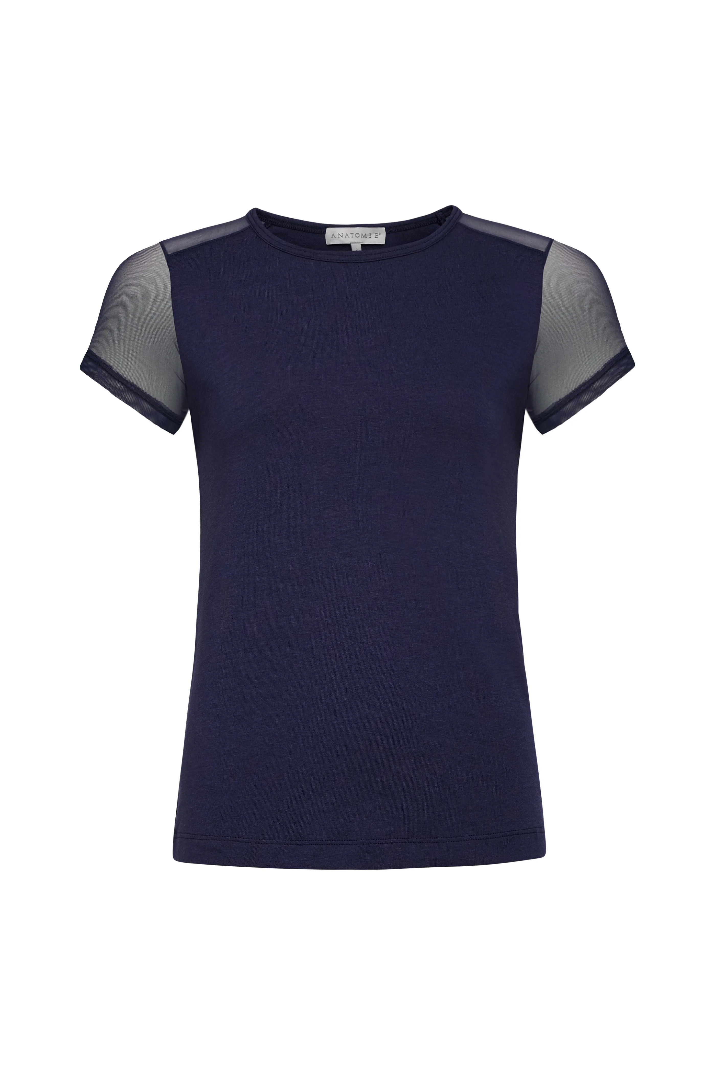 Melissa Mesh-Sleeve T-Shirt in Pima Modal sold by Anatomie product image thumbnail 3