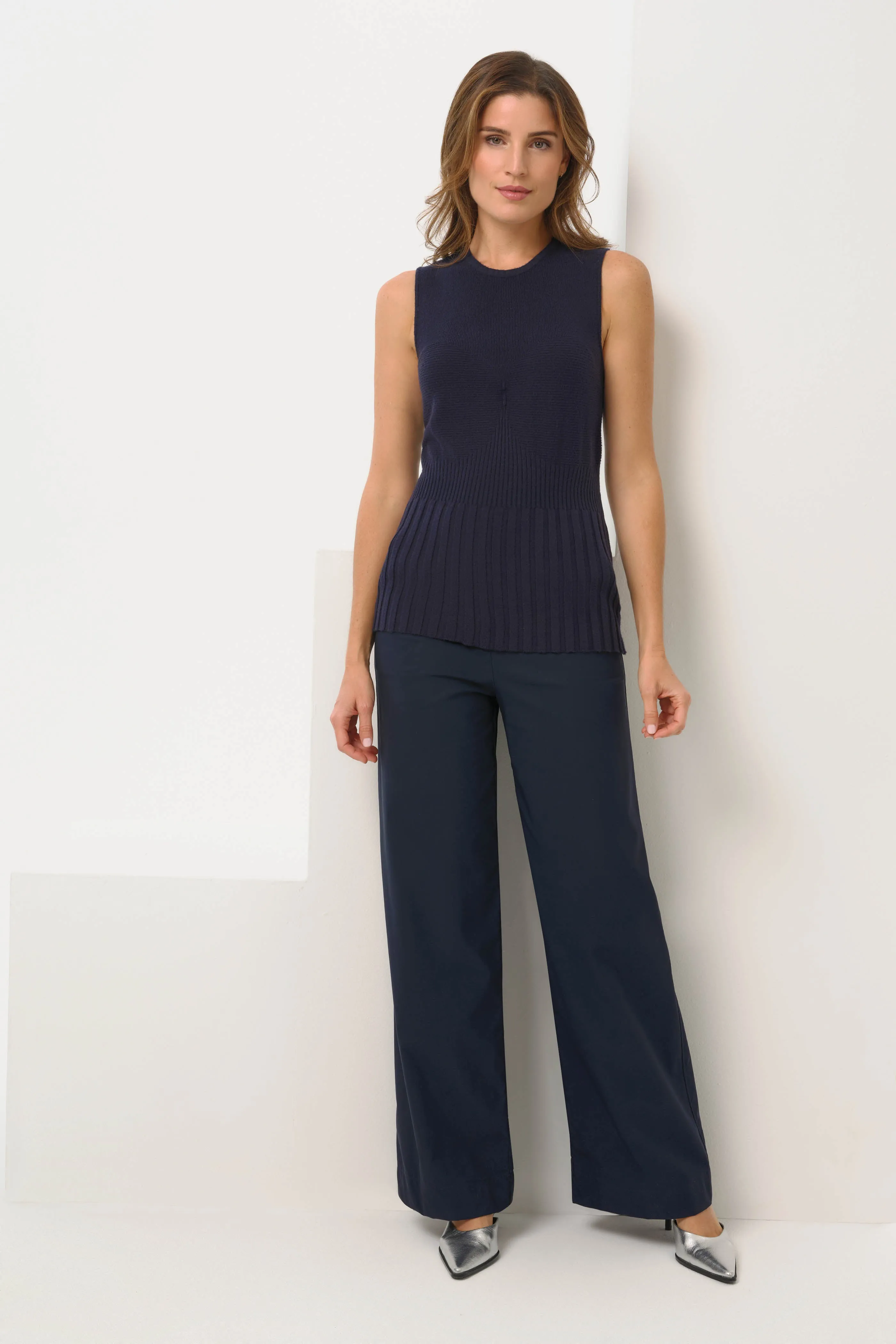 Brooklyn Wide Leg Mid-weight Pant sold by Anatomie product image thumbnail 5