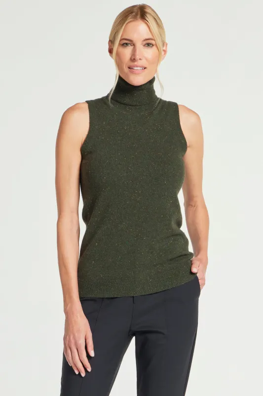Nicolette Sleeveless Cashmere Top sold by Anatomie