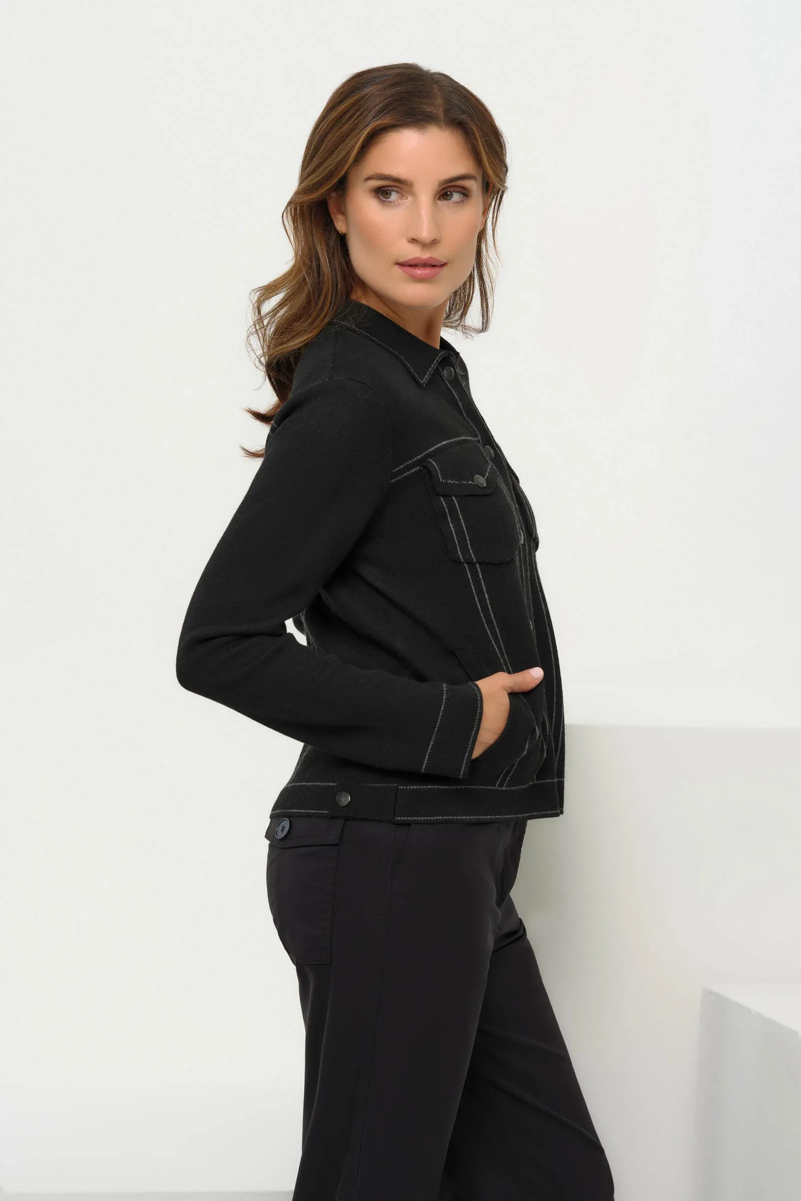 Elaine Trucker Jacket sold by Anatomie product image thumbnail 5