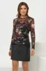 Printed Mesh Juliana Top sold by Anatomie