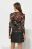 Printed Mesh Juliana Top sold by Anatomie