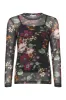 Printed Mesh Juliana Top sold by Anatomie