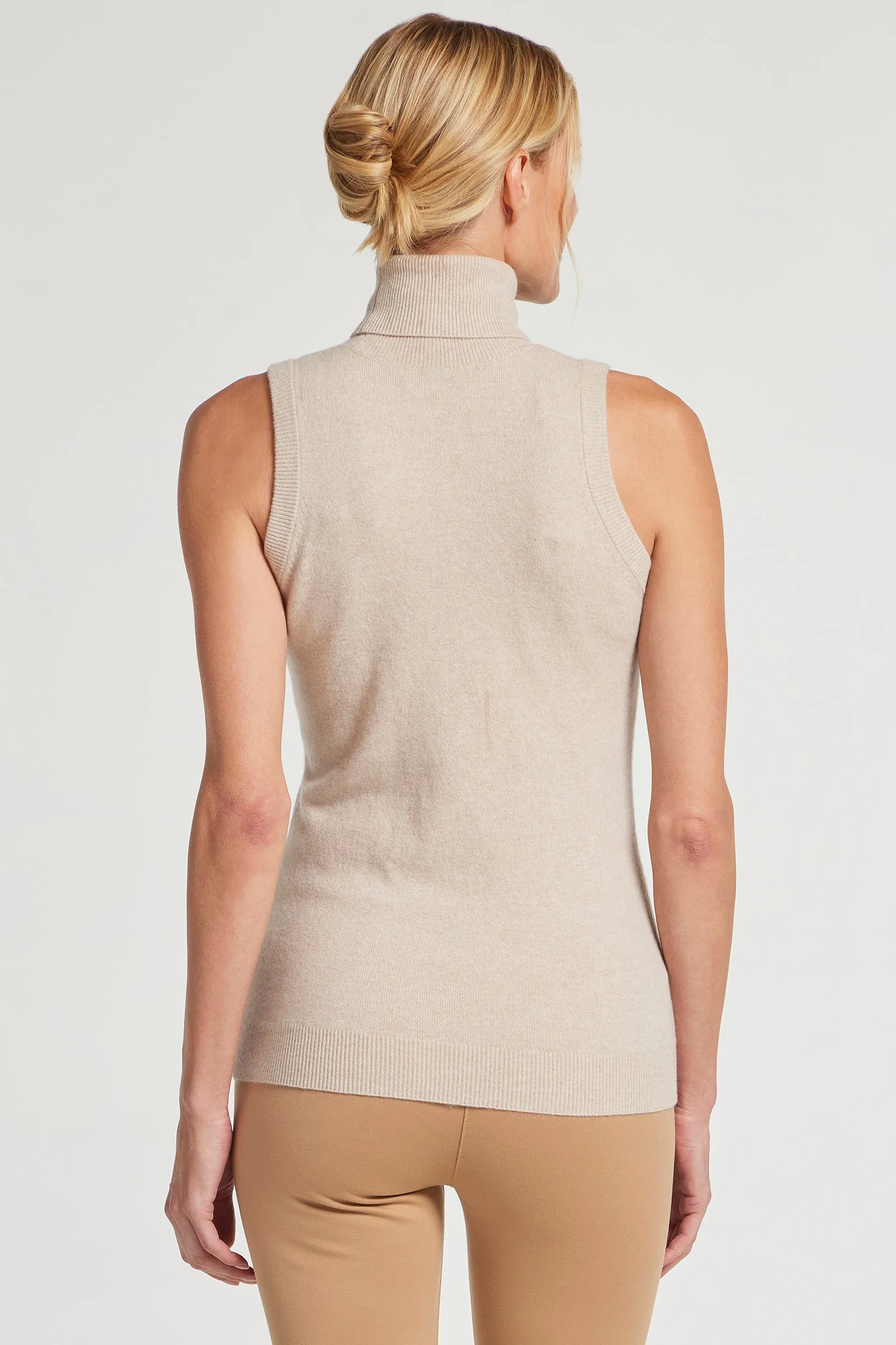 Nicolette Sleeveless Cashmere Top sold by Anatomie product image thumbnail 3