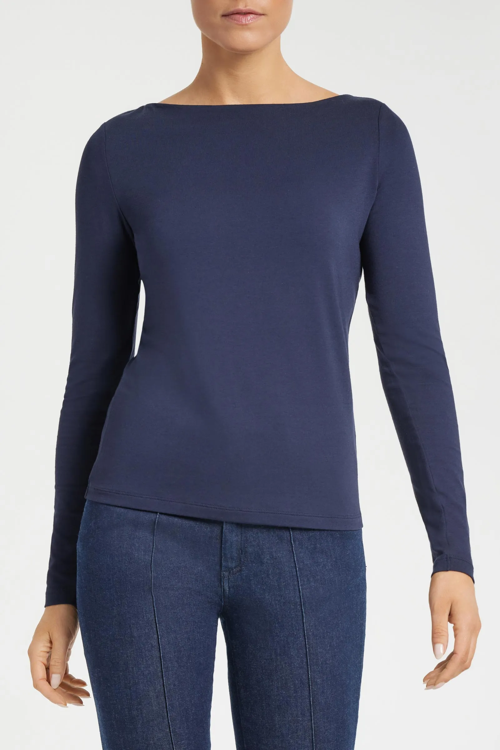 Zoella Boat Neck Top sold by Anatomie