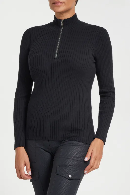 Stacey Ribbed Sweater sold by Anatomie