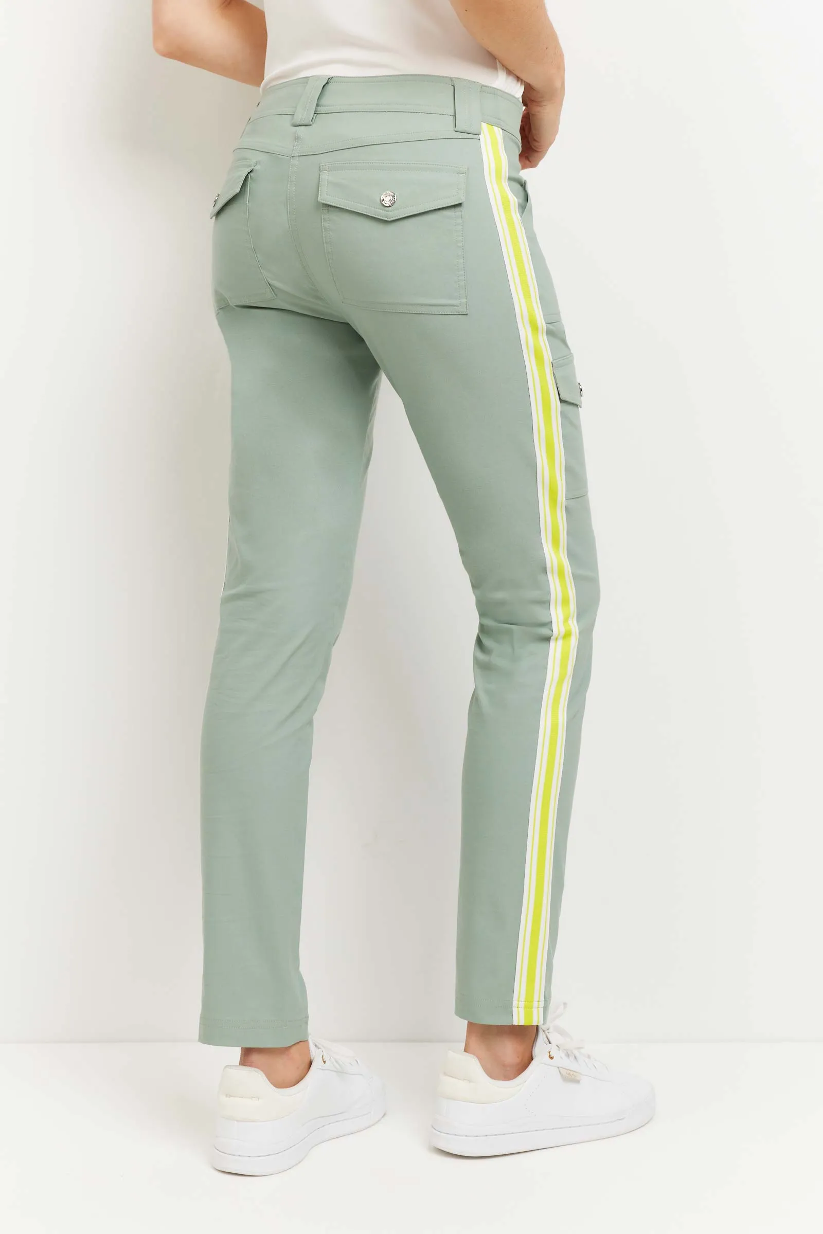 Kate Skinny Cargo Pant with Stripe sold by Anatomie product image thumbnail 5