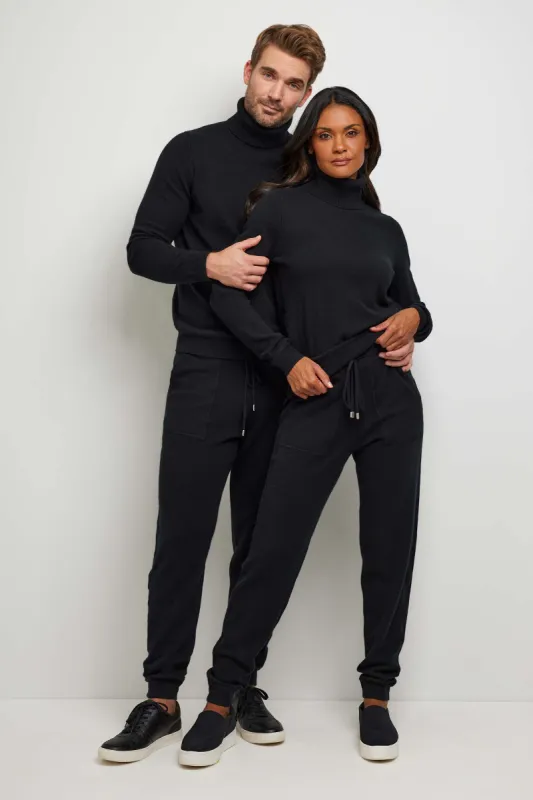 Unisex Emily & Londone Cashmere Set Black sold by Anatomie