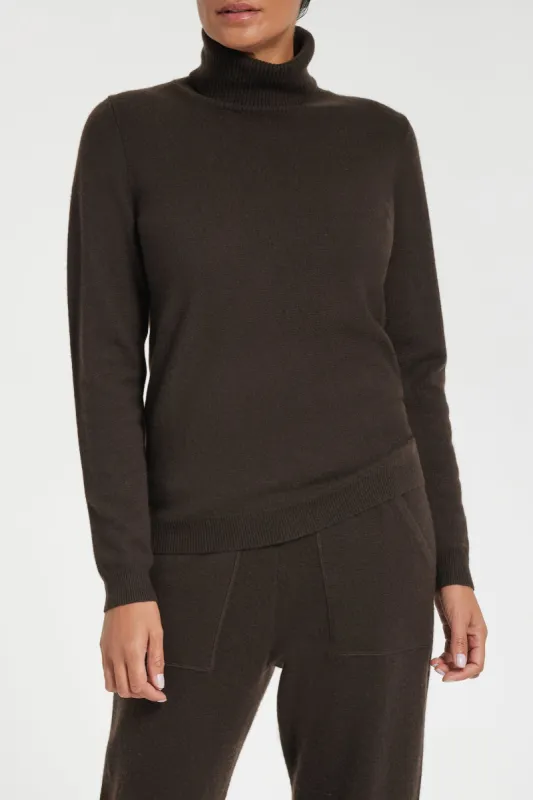 Emily Cashmere Turtleneck Sweater sold by Anatomie