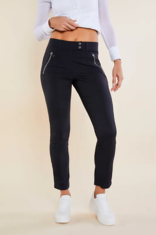 The Peggy Zippered Pant sold by Anatomie