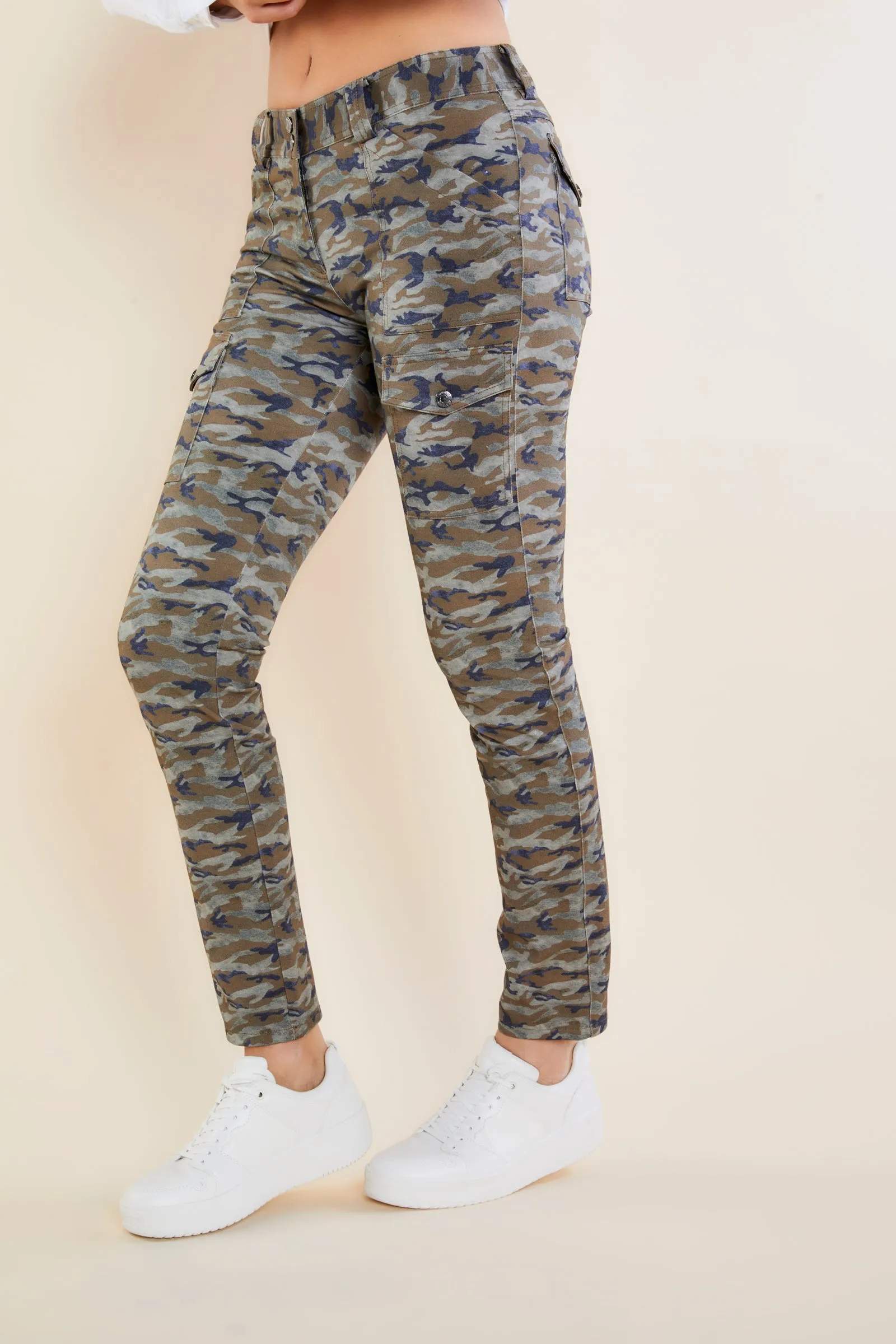 Camo Karo Cargo Pant sold by Anatomie product image thumbnail 3