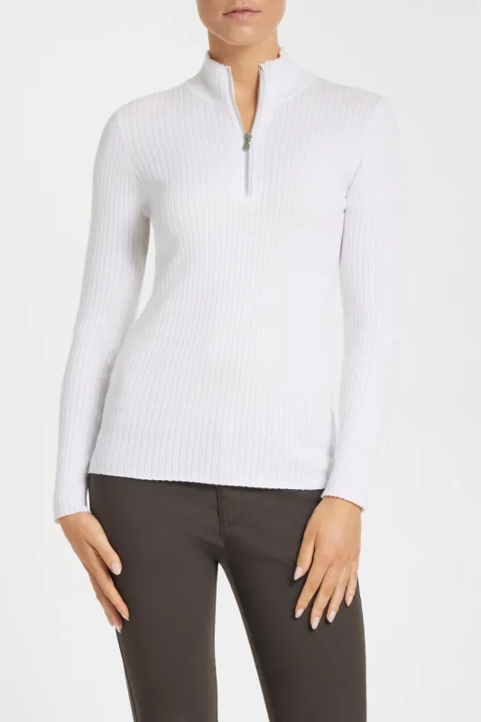 Stacey Ribbed Sweater sold by Anatomie