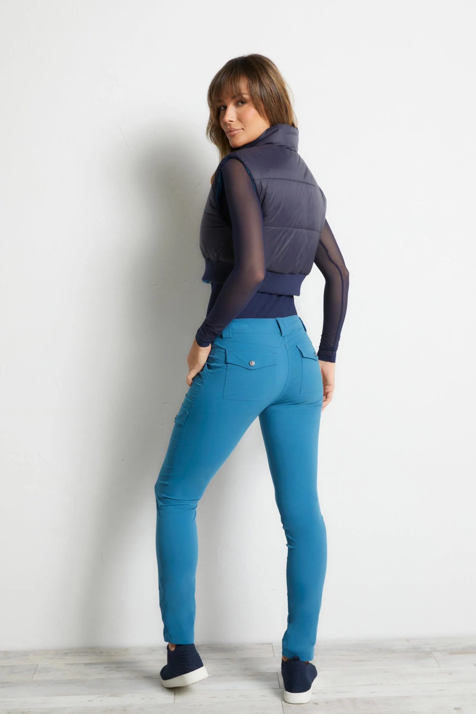 Kate Skinny Cargo Lightweight Pant sold by Anatomie product image thumbnail 4