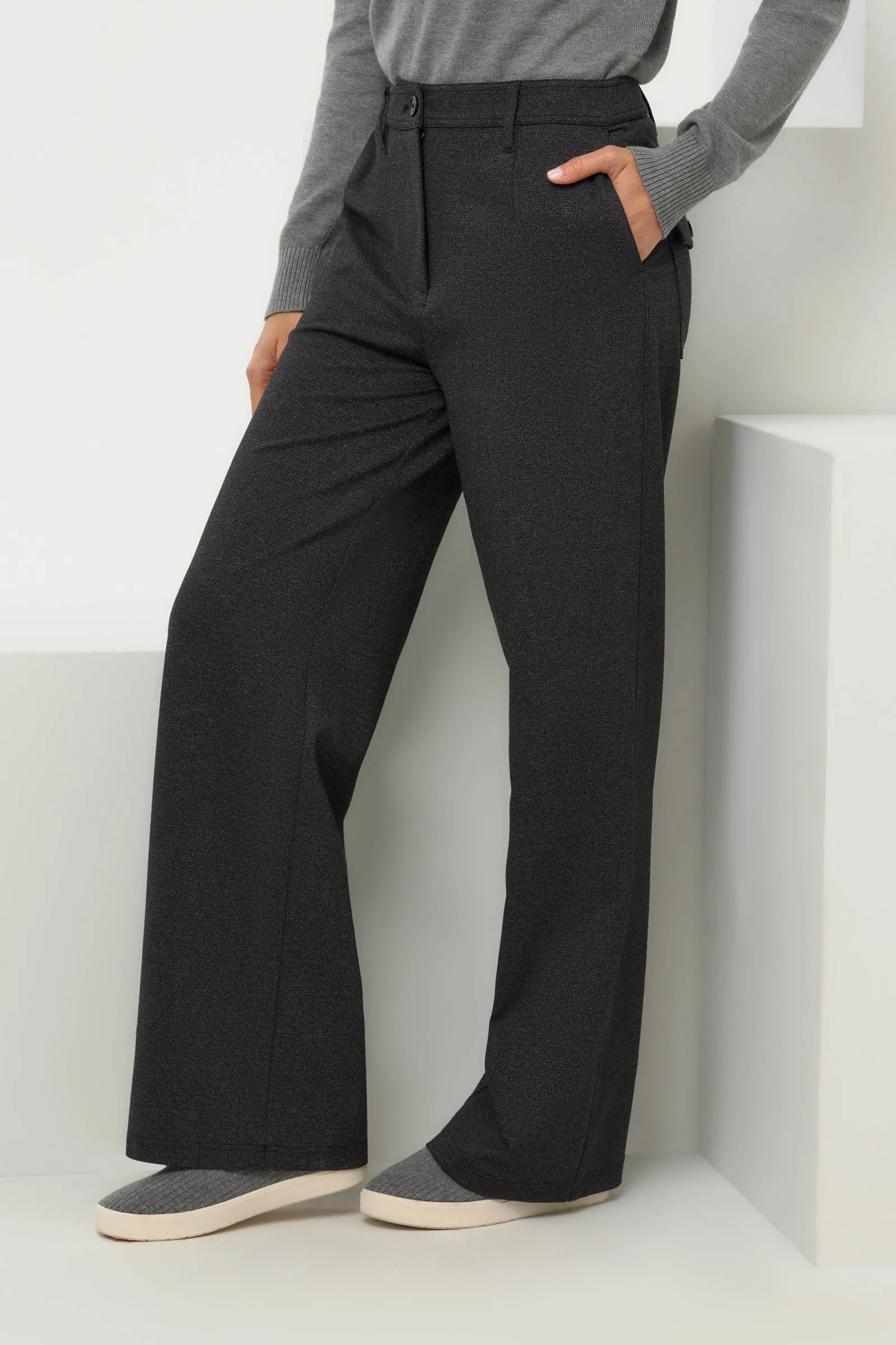 Brooklyn Texture Ponte Pant sold by Anatomie product image thumbnail 4