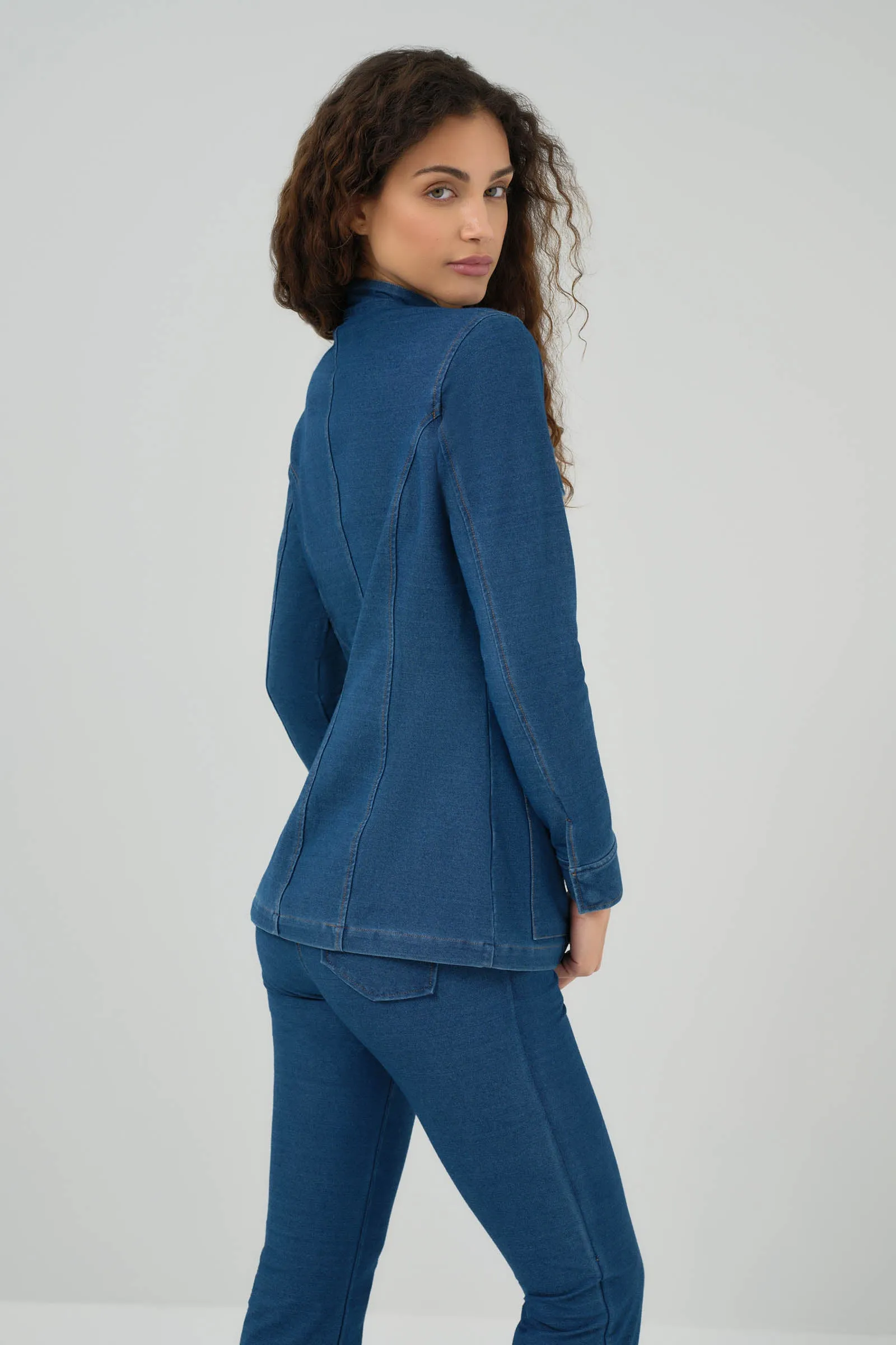 Luvan Performance Denim Utility Jacket sold by Anatomie product image thumbnail 5