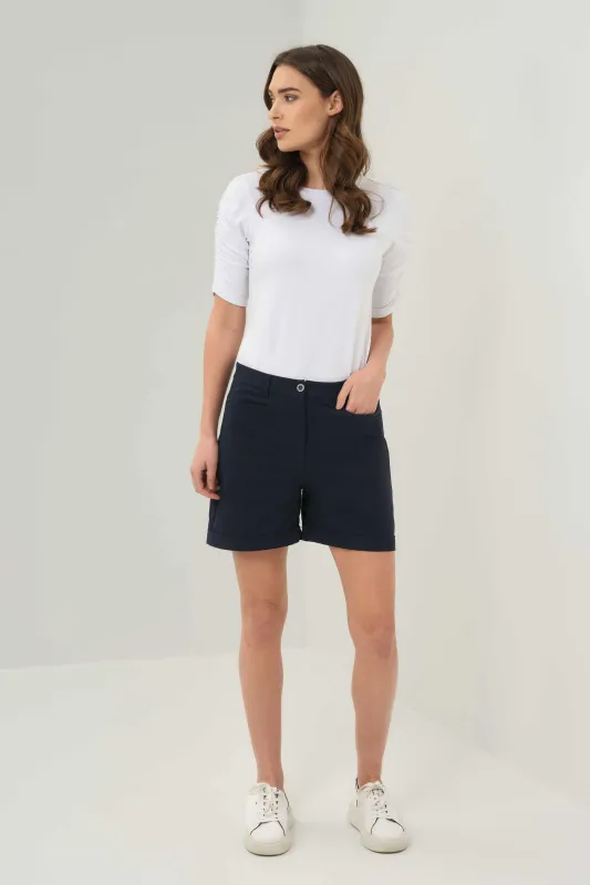 Francis Short Navy sold by Anatomie