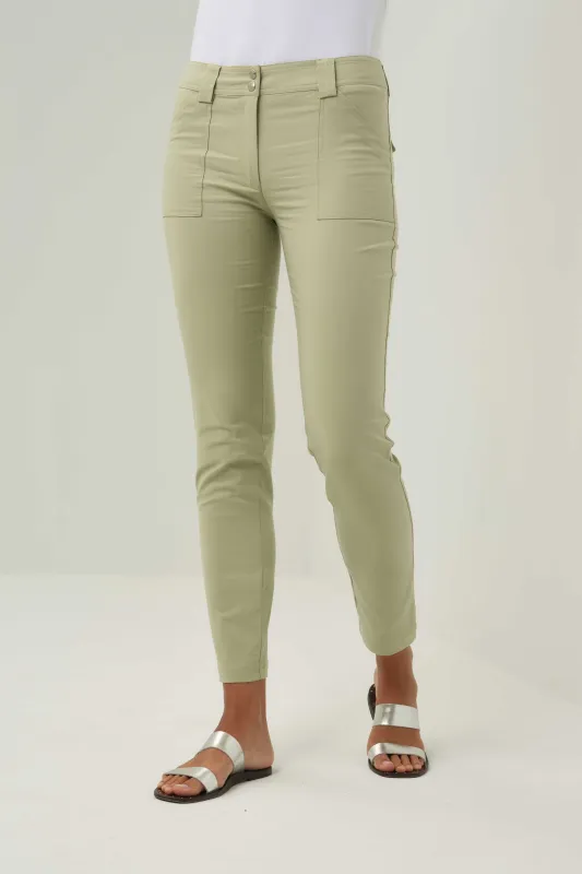 McCall Performance Cotton Skinny Leg Pant sold by Anatomie