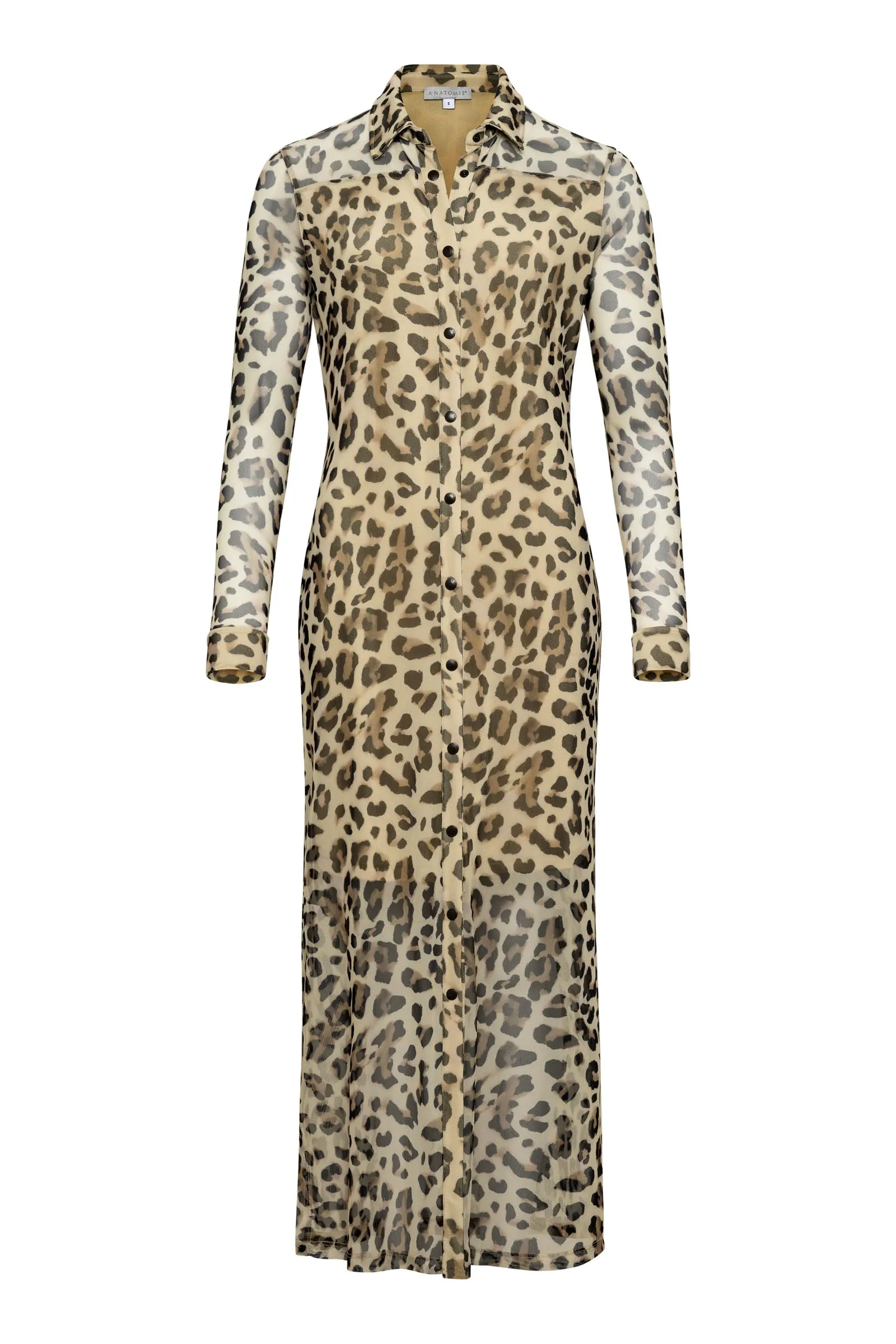 Printed Colette Dress with Printed Mesh Overlay sold by Anatomie product image thumbnail 5