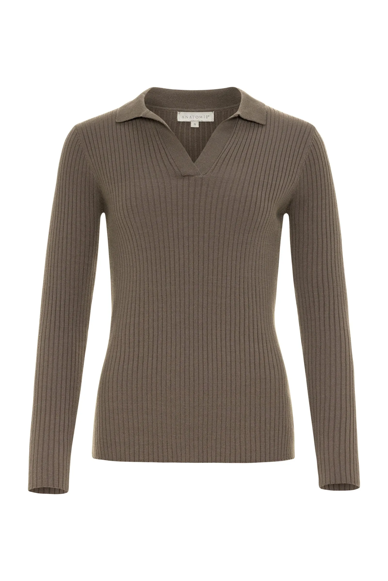Georgie Rib Sweater Knit Collared Top sold by Anatomie product image thumbnail 4