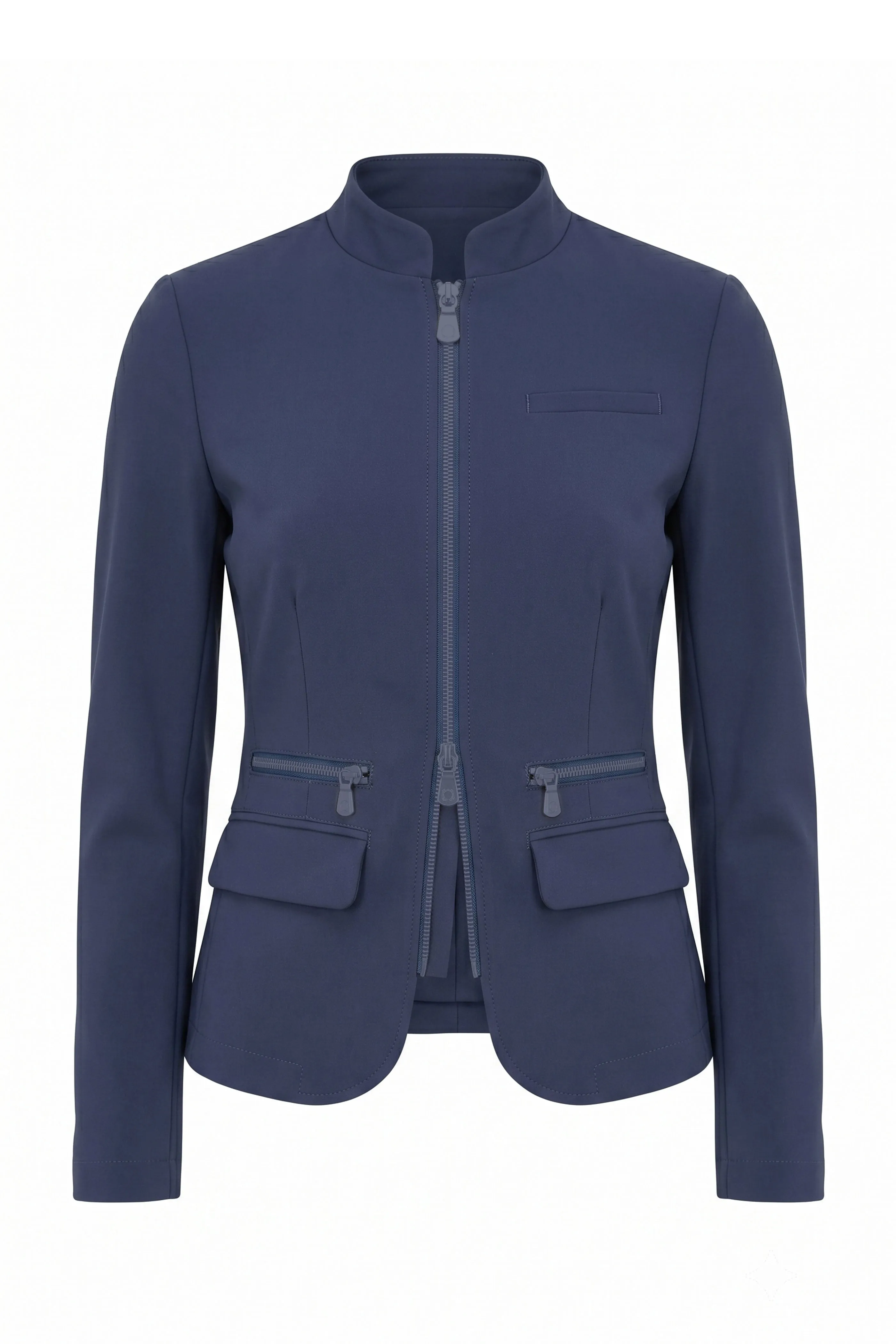 Gisela Aeroflow Zip Front Twill Blazer sold by Anatomie product image thumbnail 5