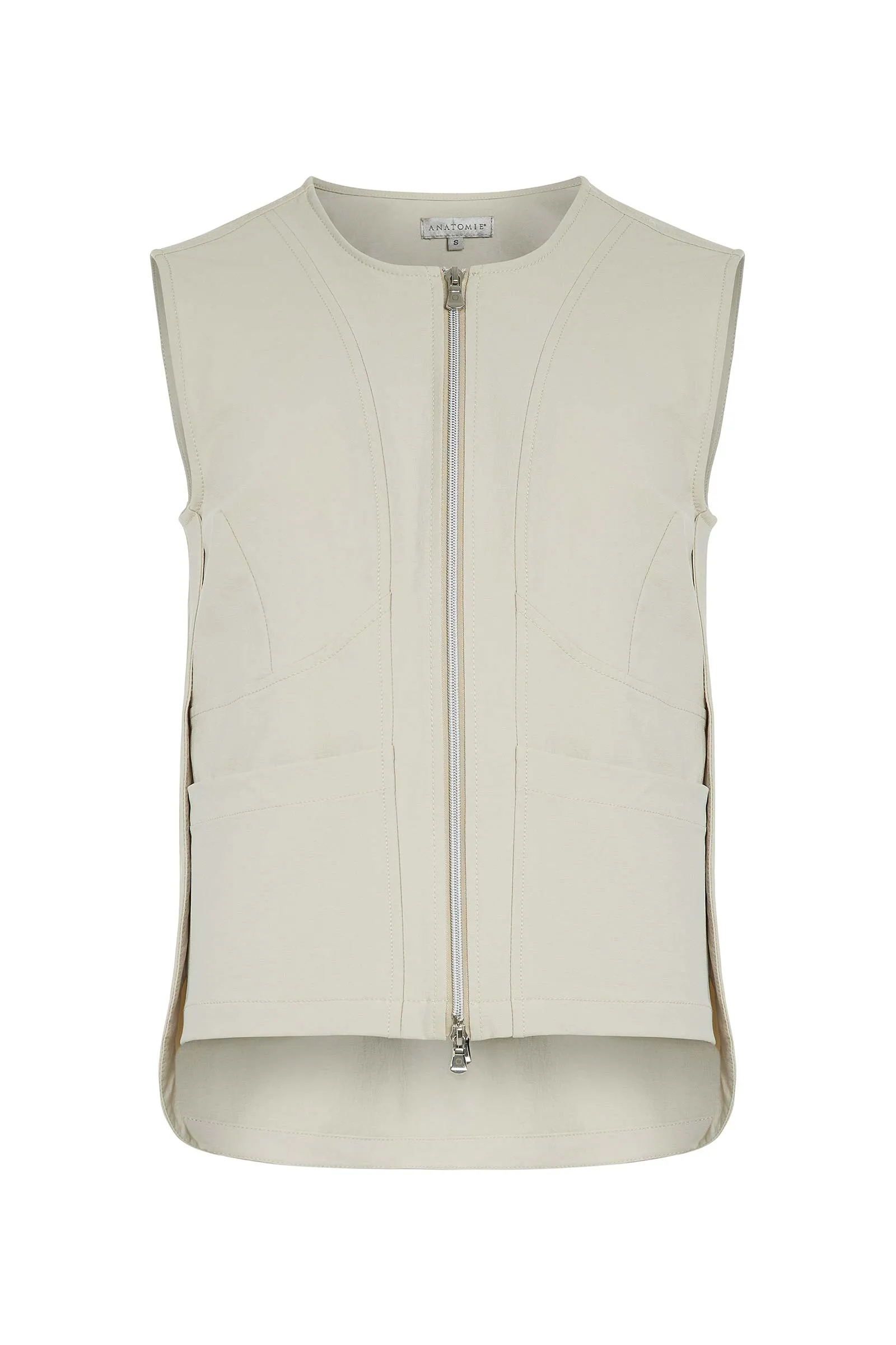 Adley Techno Linen Vest Top sold by Anatomie product image thumbnail 3