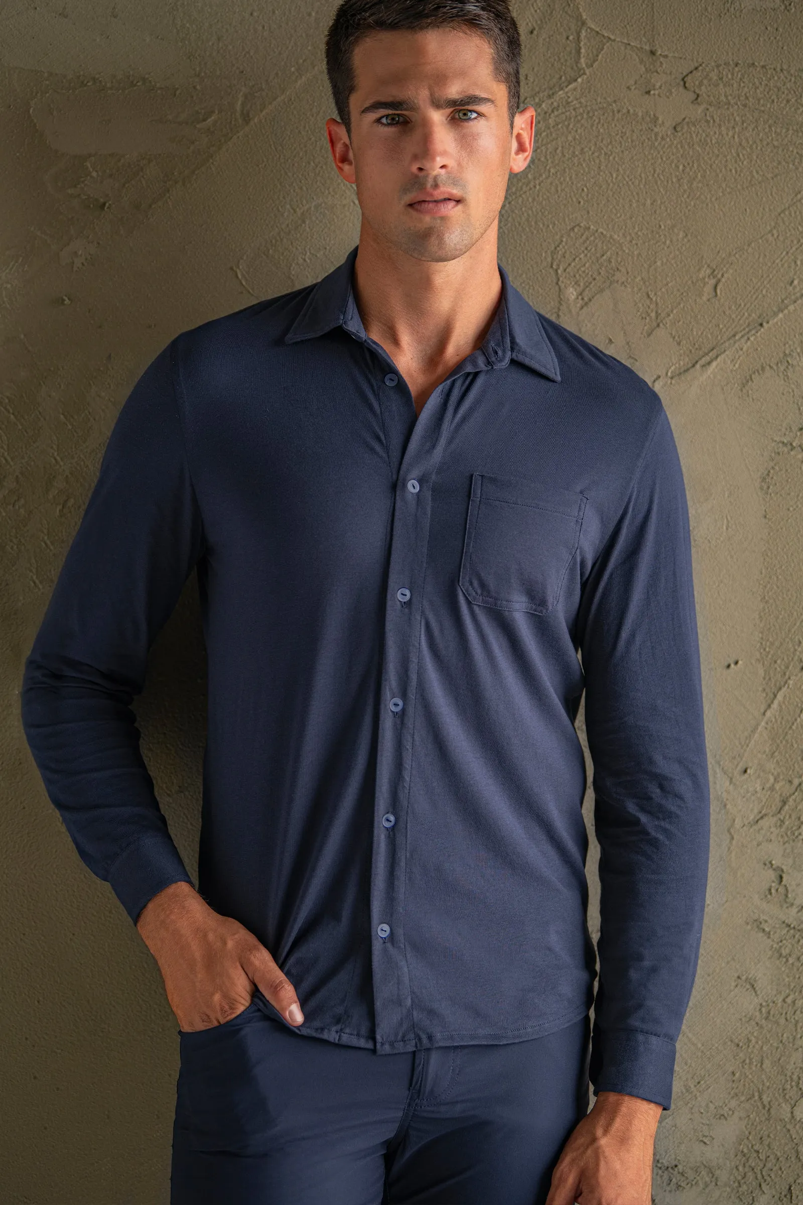 Dylan Button-Up Long-Sleeve Shirt sold by Anatomie product image thumbnail 2