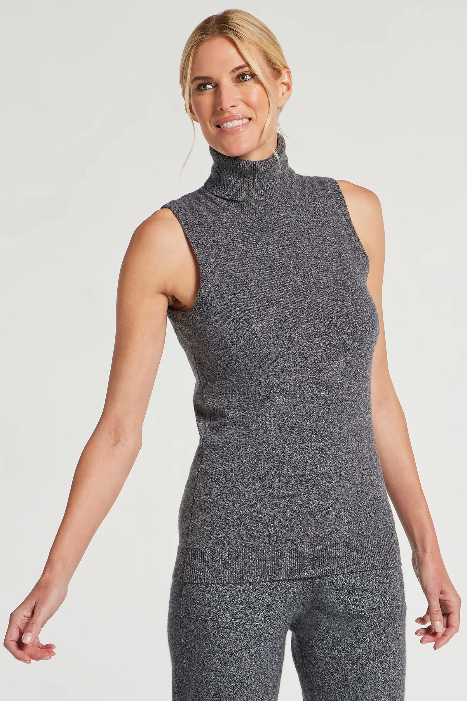 Nicolette Sleeveless Cashmere Top sold by Anatomie product image thumbnail 2