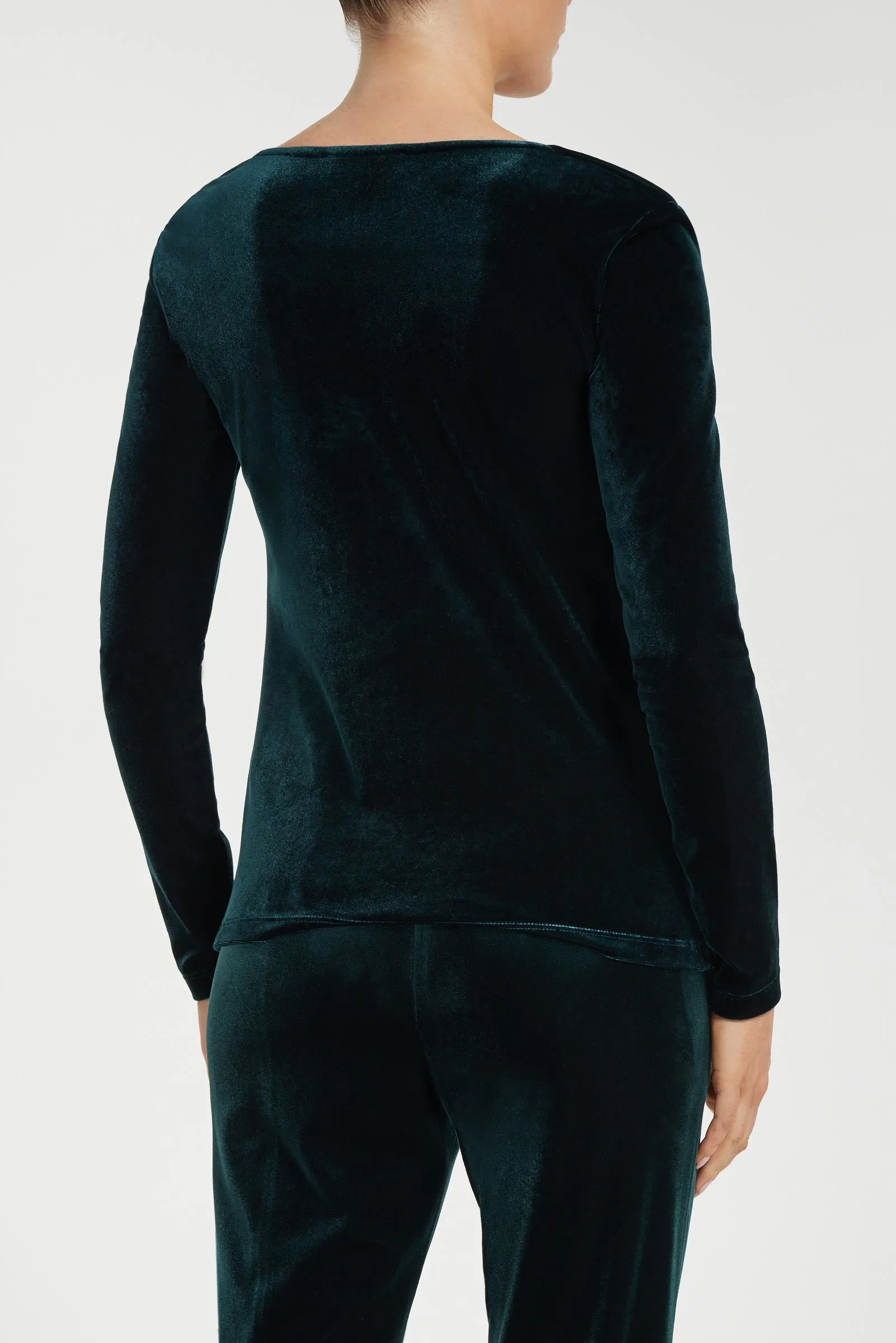 Calliope Stretch Velvet Top sold by Anatomie product image thumbnail 5