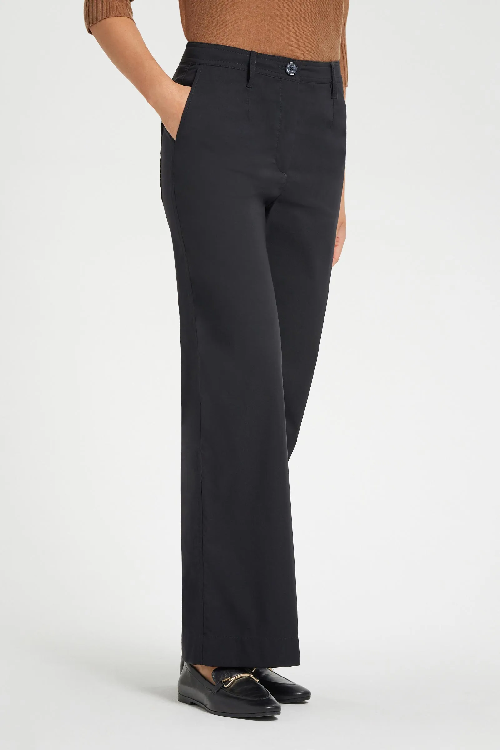 Brooklyn Wide Leg Mid-weight Pant sold by Anatomie product image thumbnail 2