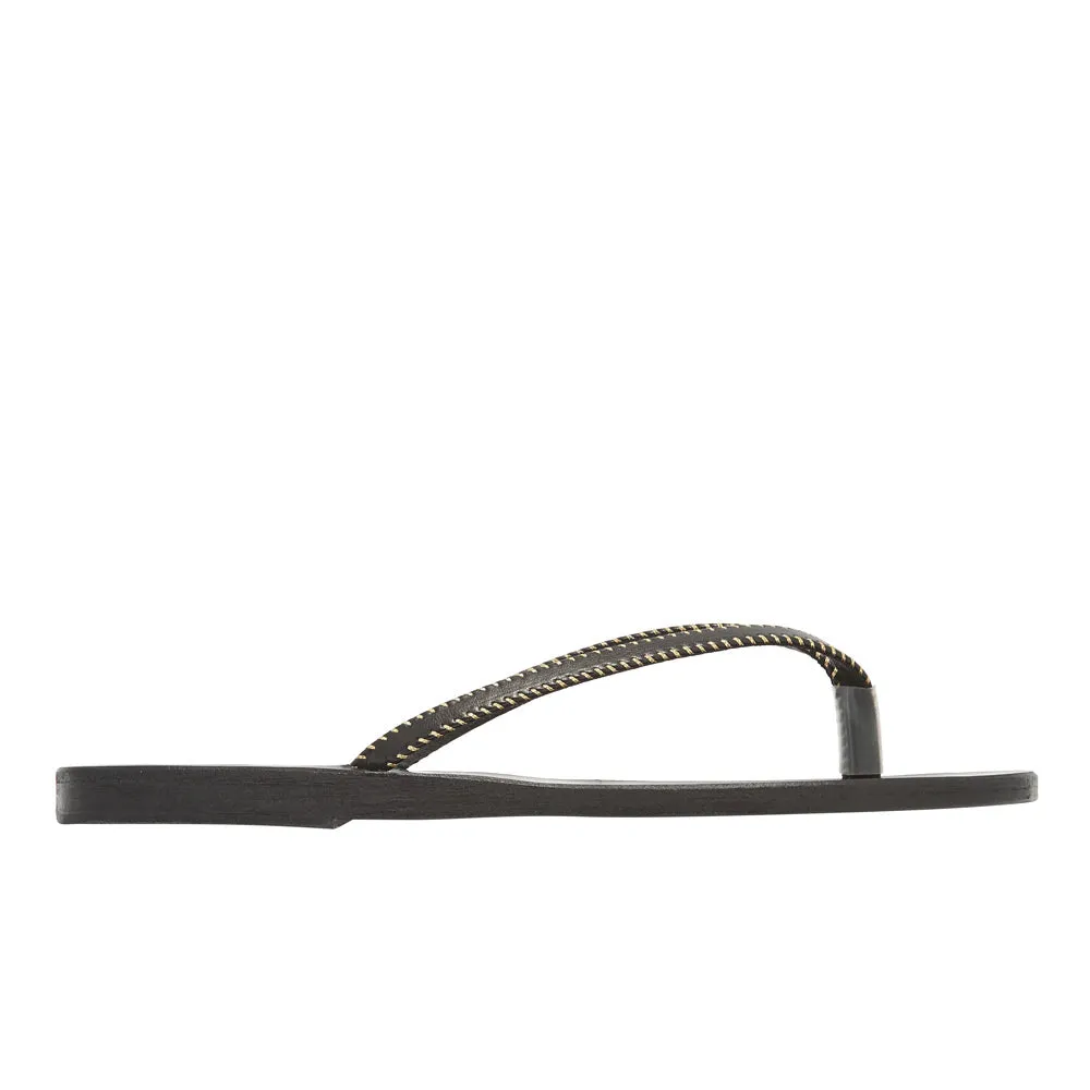 Saionara Stitch Black sold by Ancient Greek Sandals