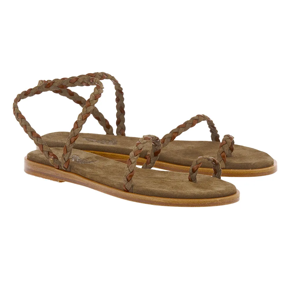 Elevated Eleftheria Khaki sold by Ancient Greek Sandals product image thumbnail 3