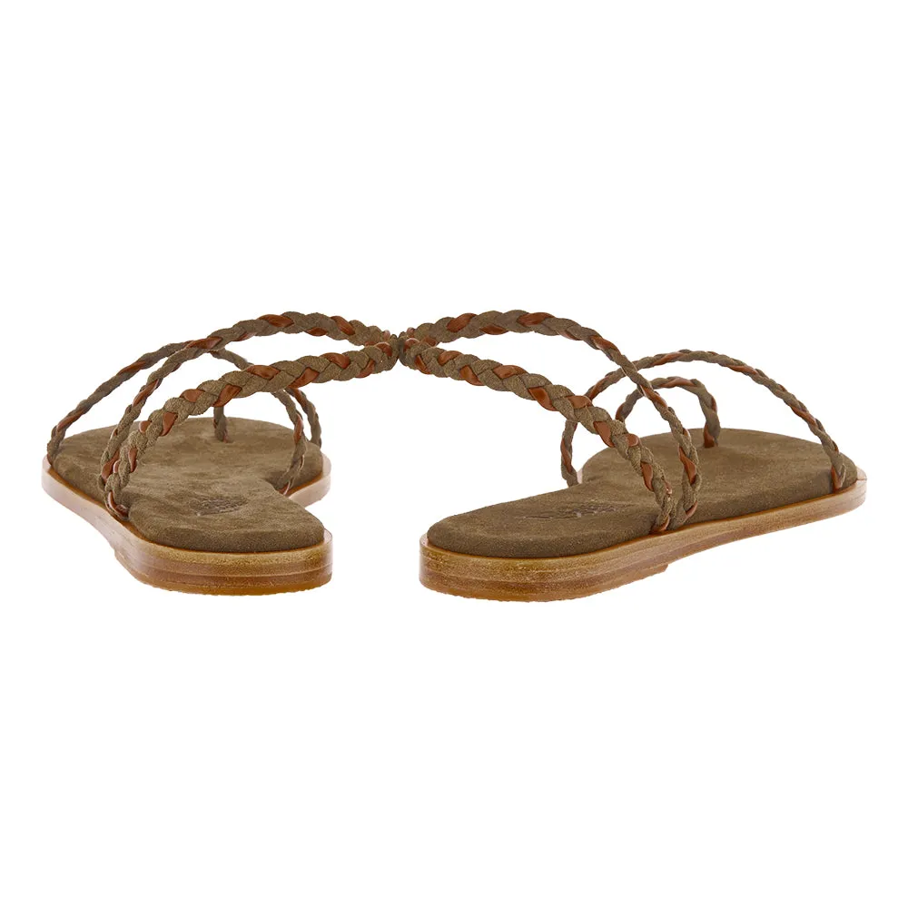 Elevated Eleftheria Khaki sold by Ancient Greek Sandals product image thumbnail 4