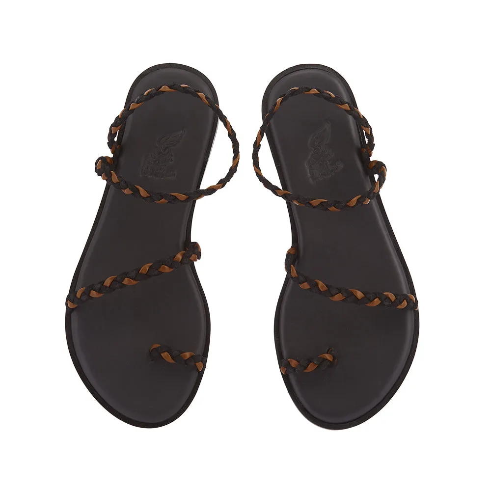 Elevated Eleftheria Black sold by Ancient Greek Sandals product image thumbnail 2