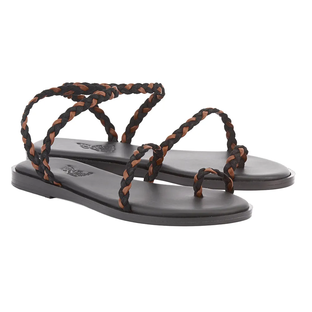 Elevated Eleftheria Black sold by Ancient Greek Sandals product image thumbnail 3