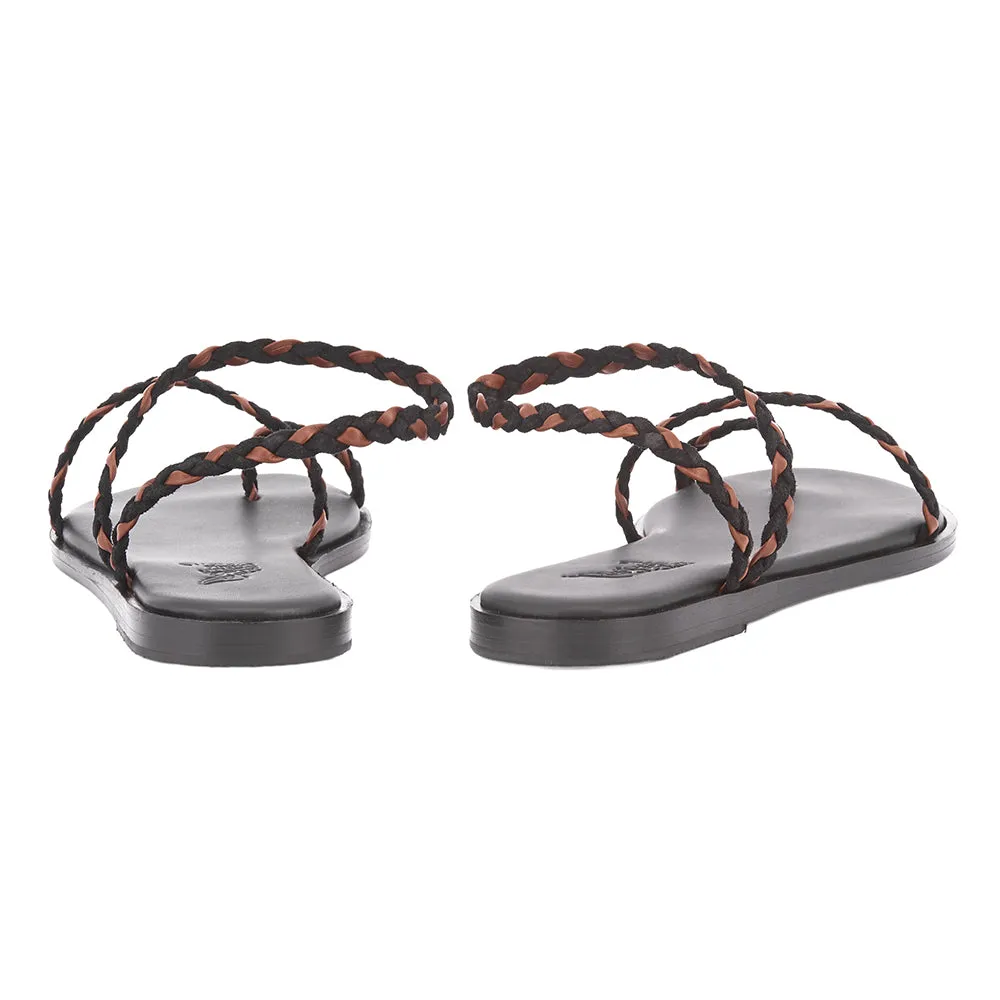 Elevated Eleftheria Black sold by Ancient Greek Sandals product image thumbnail 4