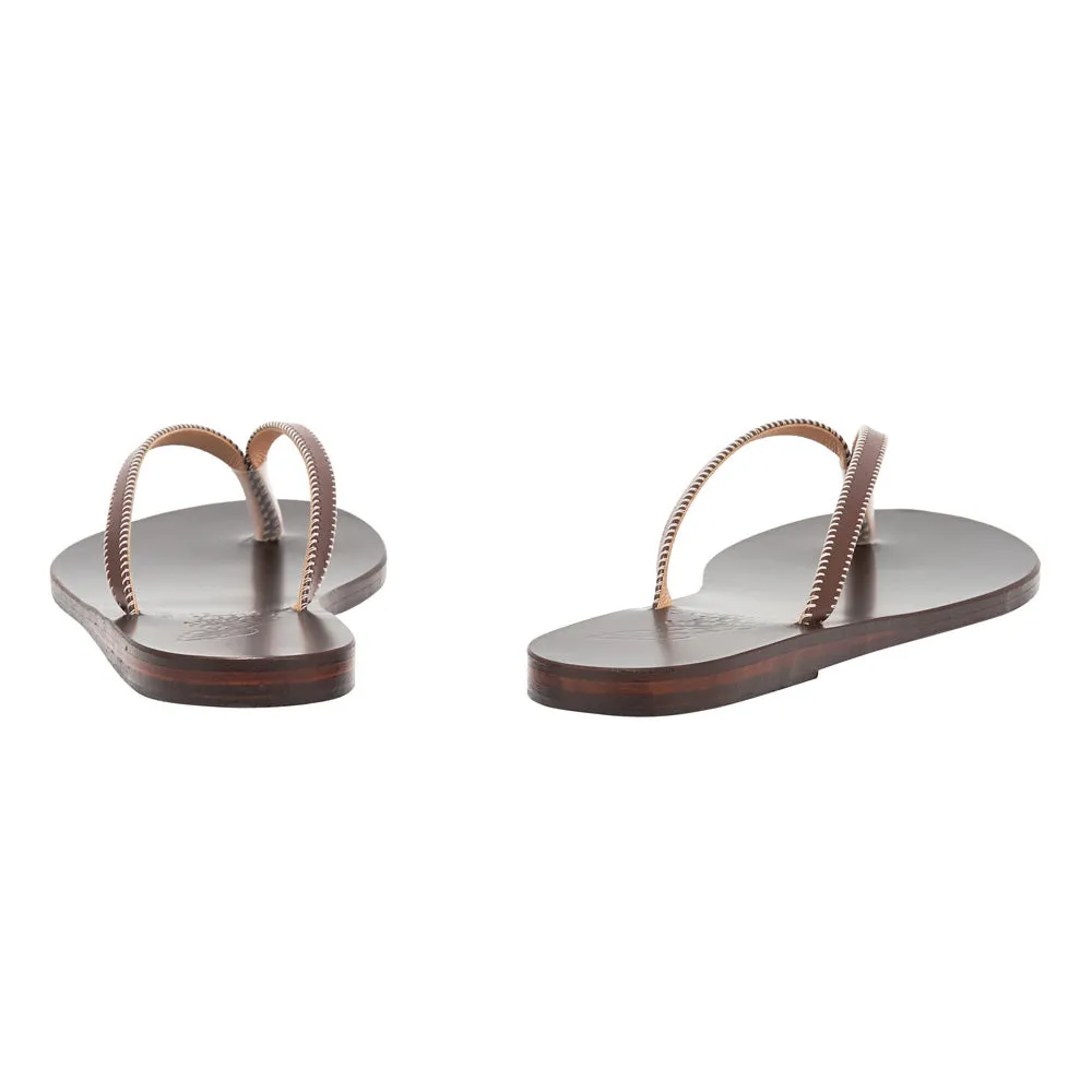 Saionara Stitch Brown sold by Ancient Greek Sandals product image thumbnail 4