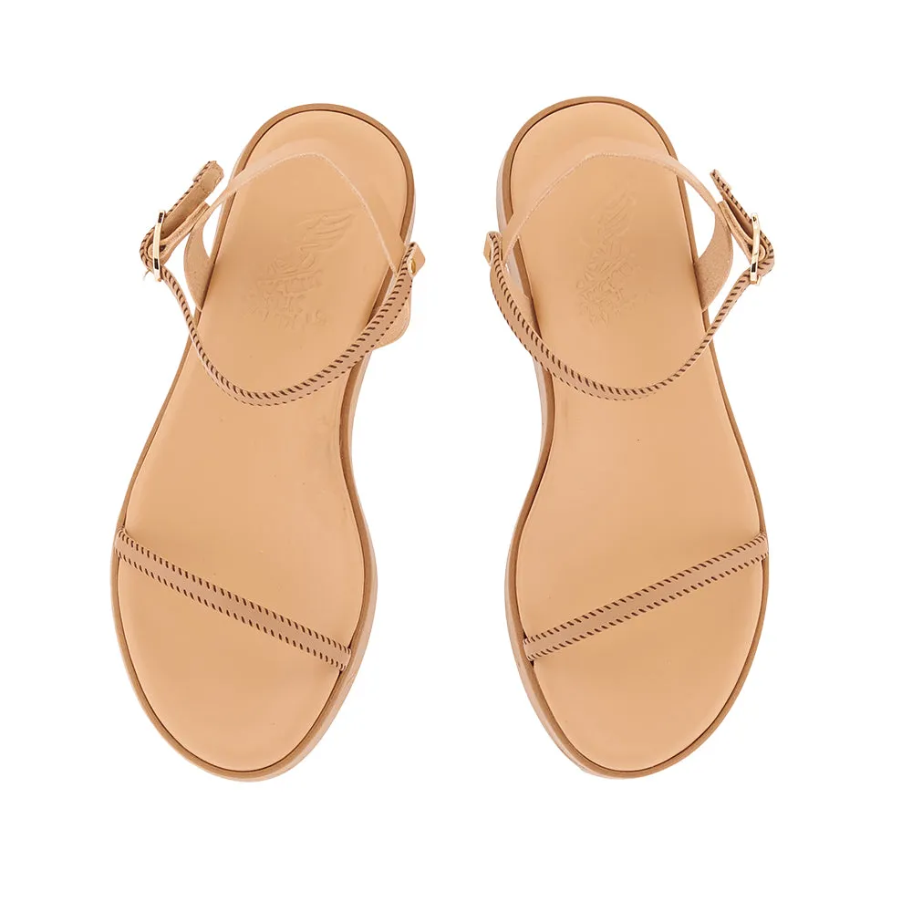Irida Stitch Natural/Brown sold by Ancient Greek Sandals product image thumbnail 2