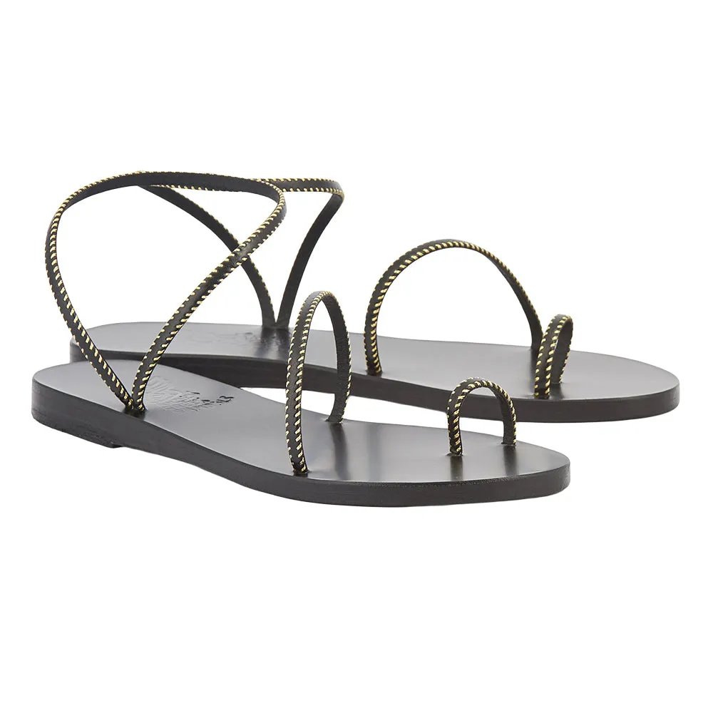 Eleftheria Stitch Black sold by Ancient Greek Sandals product image thumbnail 3