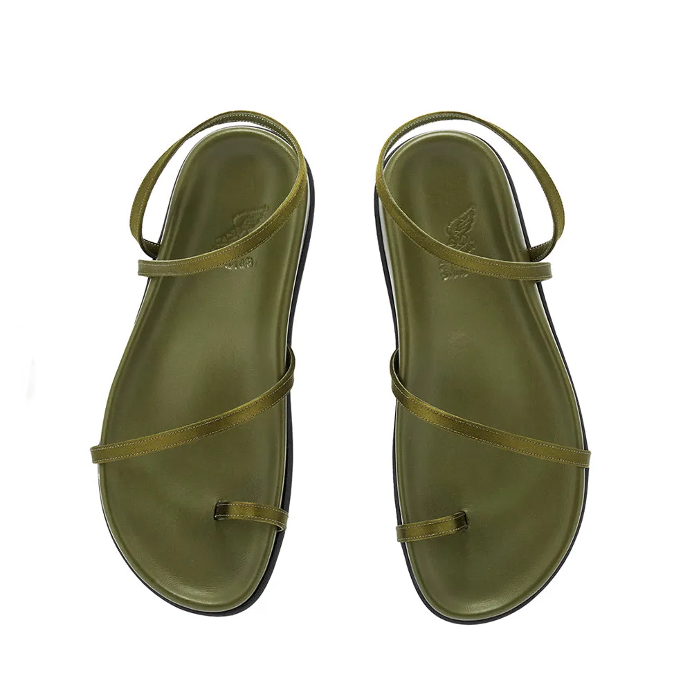 Eleftheria Footbed Khaki sold by Ancient Greek Sandals product image thumbnail 2